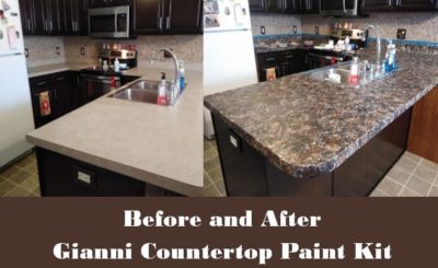Easy DIY Countertop Refinishing with Countertop Paint Kit